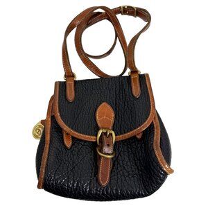 Vintage Pre-Tag Dooney Bourke All Weather Leather Bicycle Shoulder Crossbody Bag